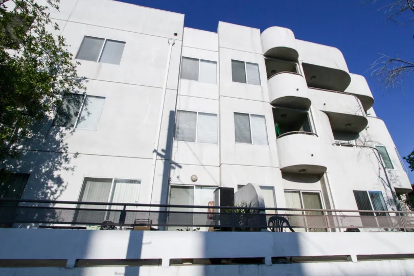 The windows at the Laurel Luxury Condominiums