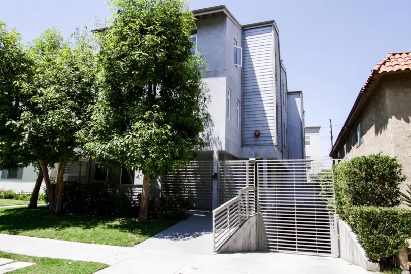 The parking for Lofts at Toluca Lake in North Hollywood