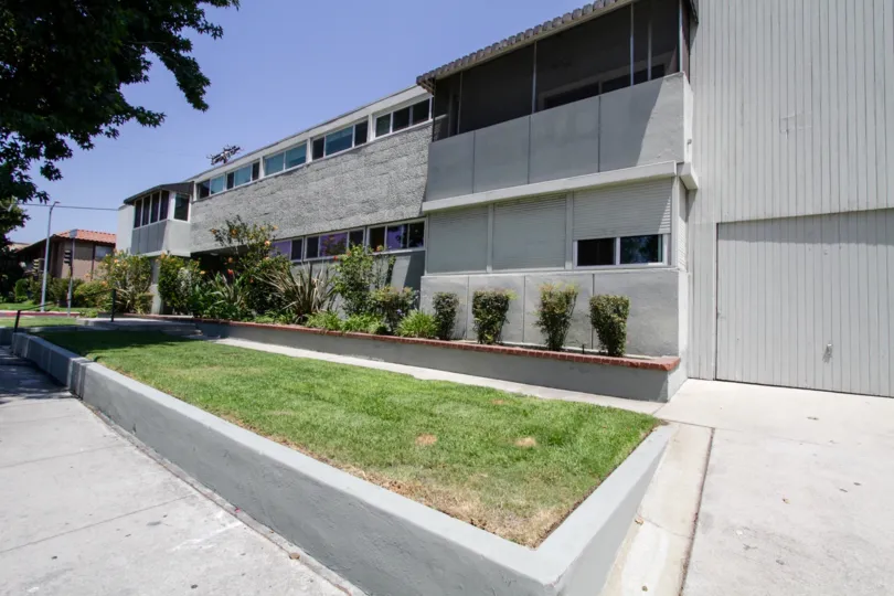 The landscaping seen at Marlborough Palms