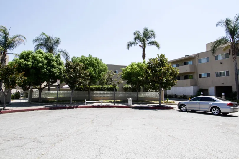 The lot next to the North Hollywood Terrace