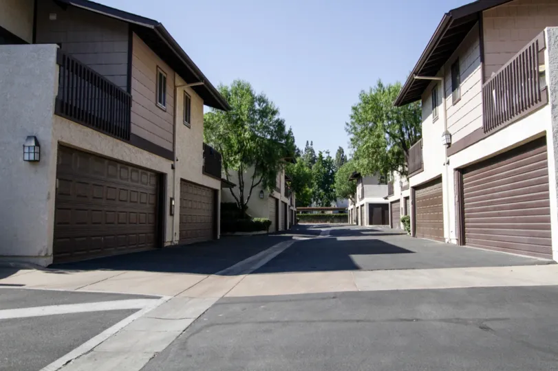The drive through of Pepperwood Village