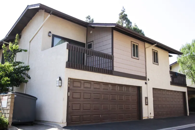 The balcony at Pepperwood Village in North Hollywood