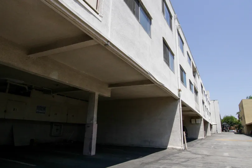 The parking for Sutton Terrace North