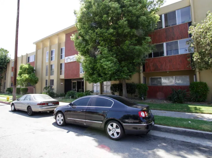 The parking at Sutton Terrace South in North Hollywood