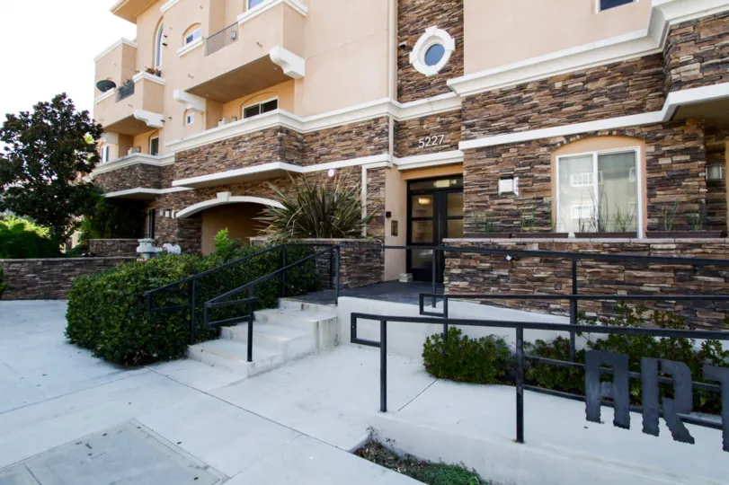The entrance into The Artista
