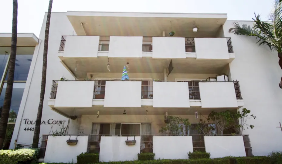 The Toluca Court building in North Hollywood