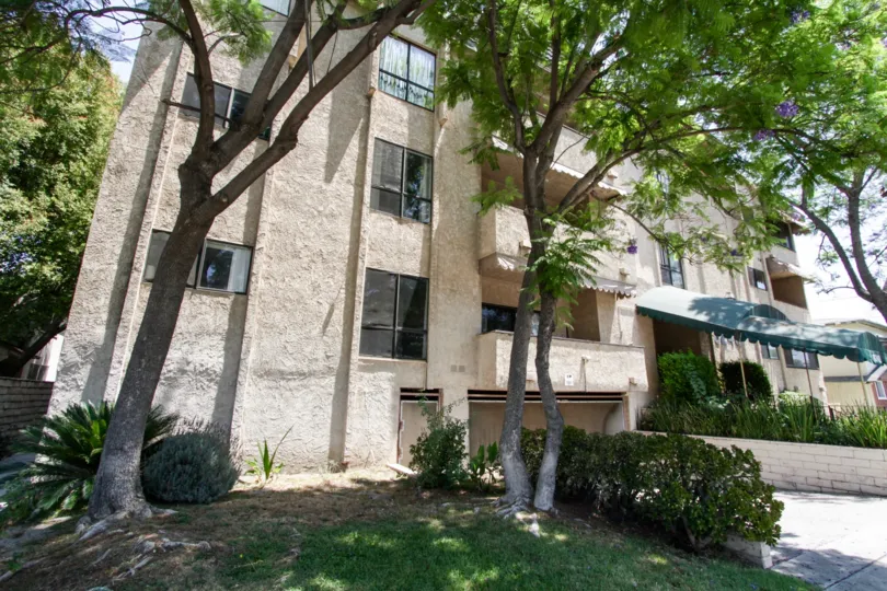 The Whitsett Condominiums building