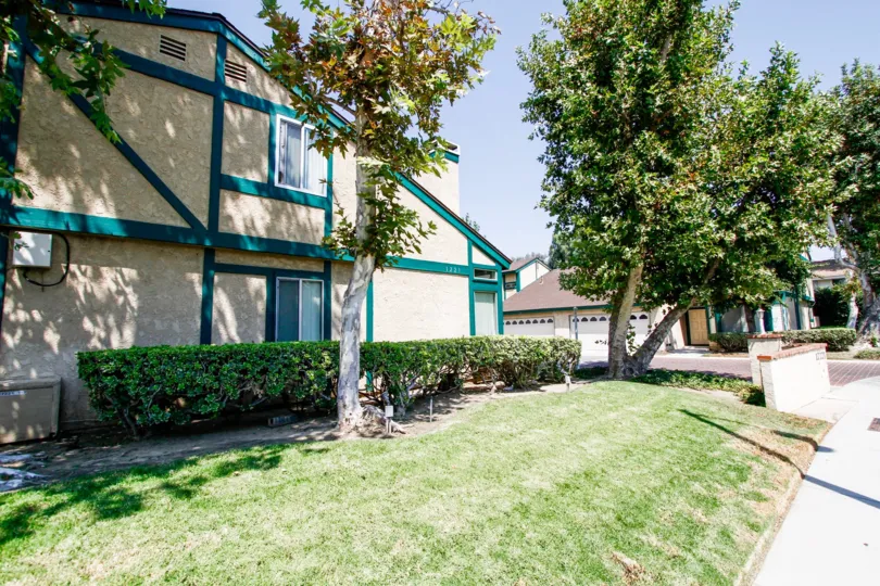 The landscaping around 17241 Roscoe Blvd