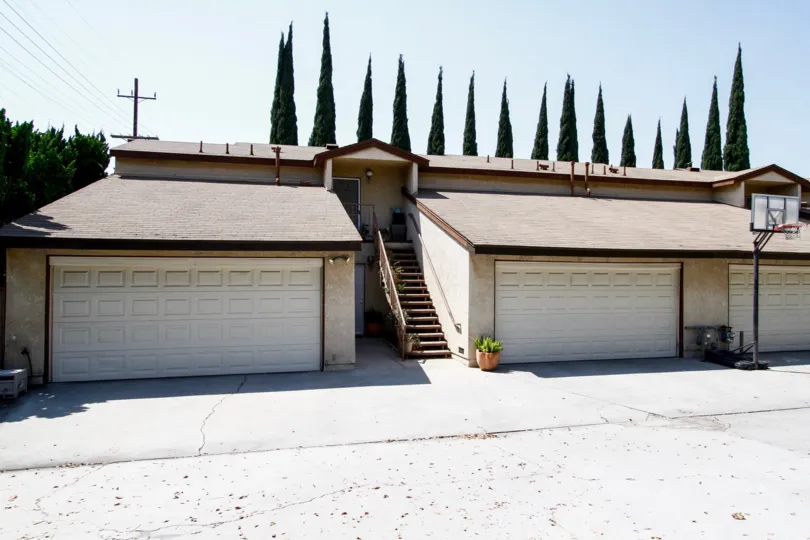 The stairs leading up to 17241 Roscoe Blvd