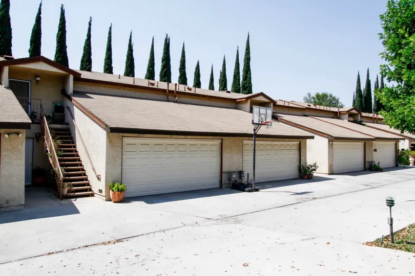 The garage parking for 17241 Roscoe Blvd