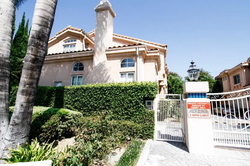 The hedges around the Cypress Villas