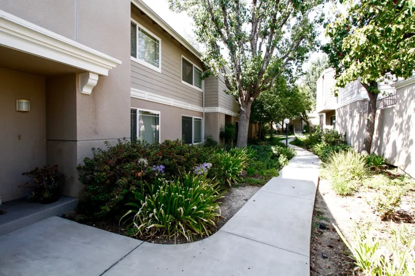 The landscaping around Devonshire Village