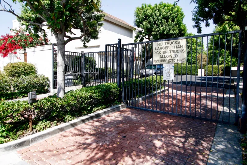The parking for Granada Gardens