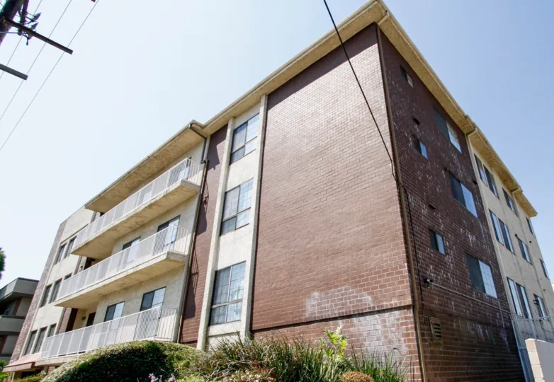 The balconies at Nordhoff Terrace in Northridge CA