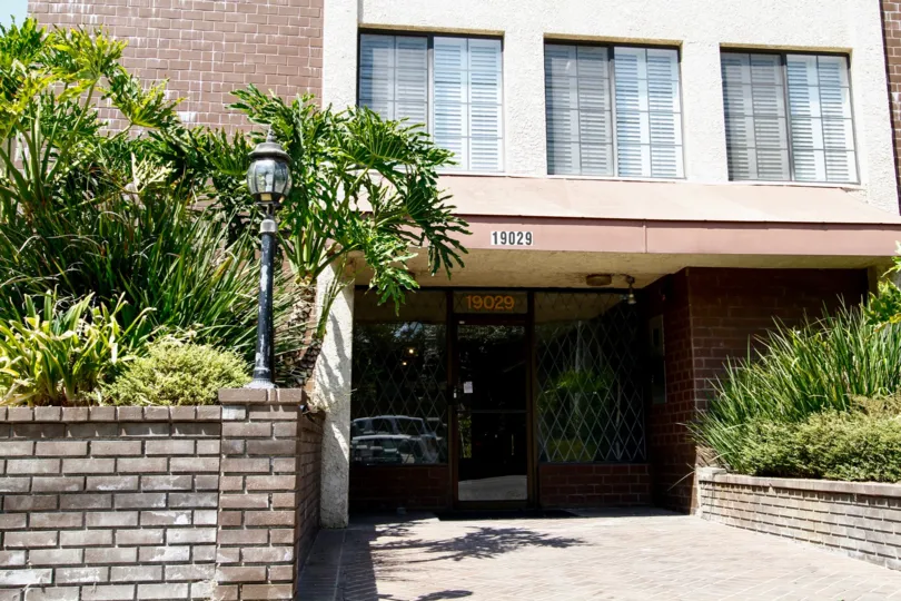 The entrance into Nordhoff Terrace