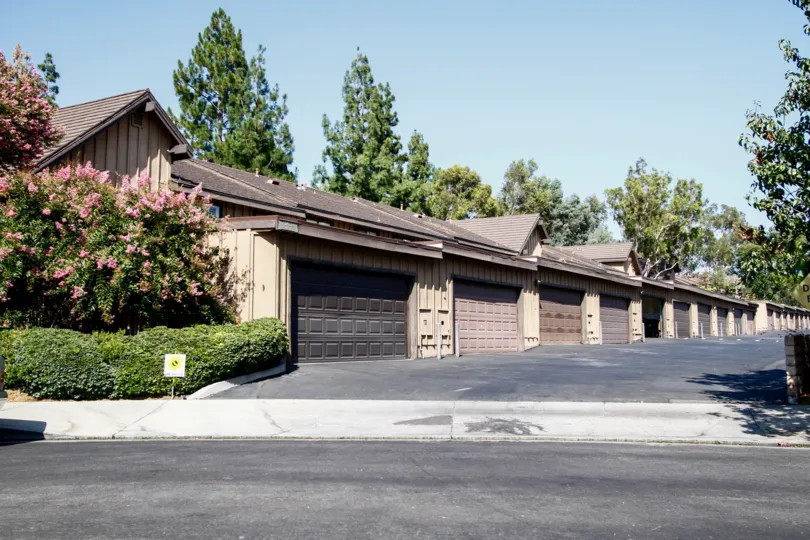 The garages at Northridge Gardens in Northridge CA