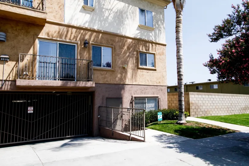 The balconies at Northridge Terrace