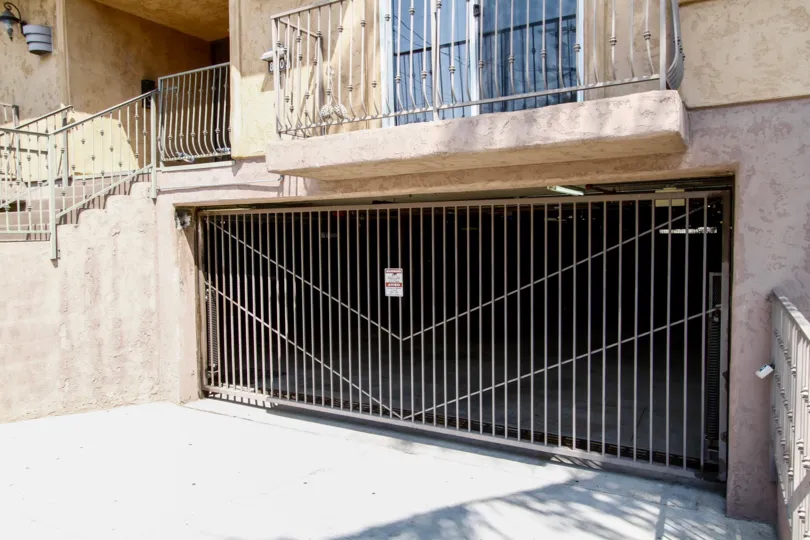 The parking for residents at Northridge Terrace
