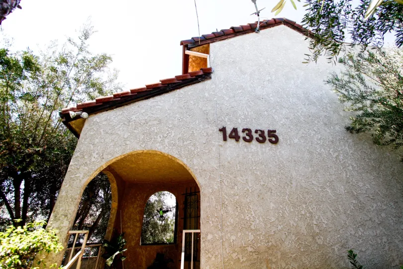 The address seen on the Terra Villa building