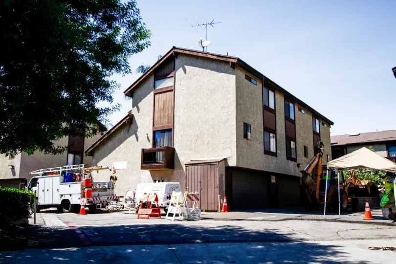 The Woodman 36 building in Panorama City California