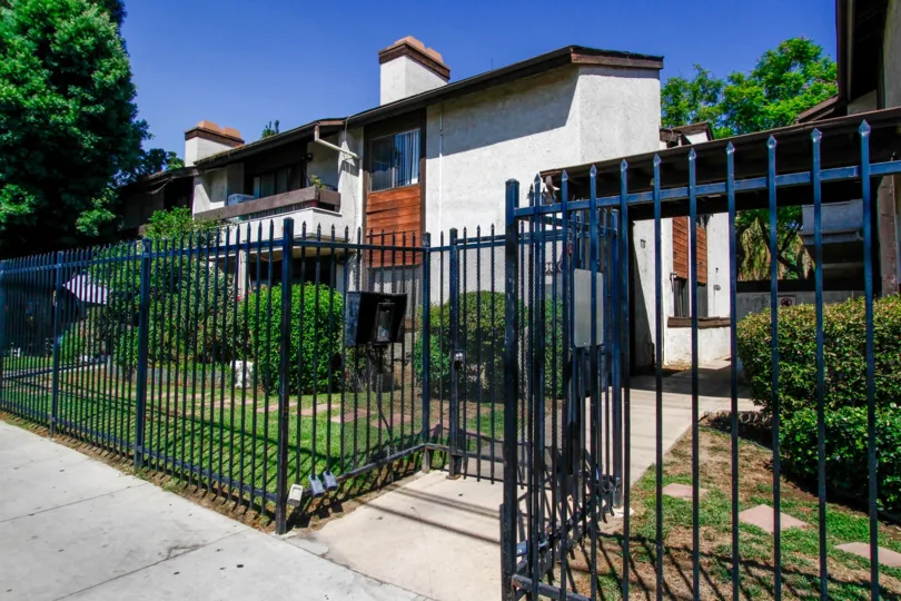 The fence around Woodman VIII in Panorama City California