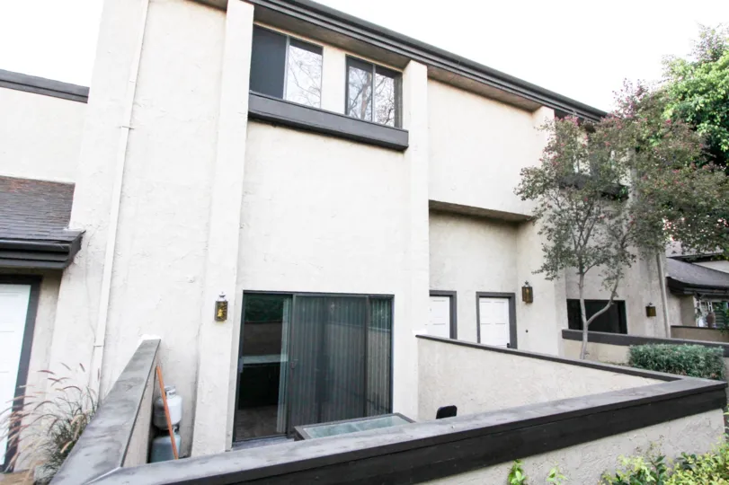 The patio at 1484 Corson St