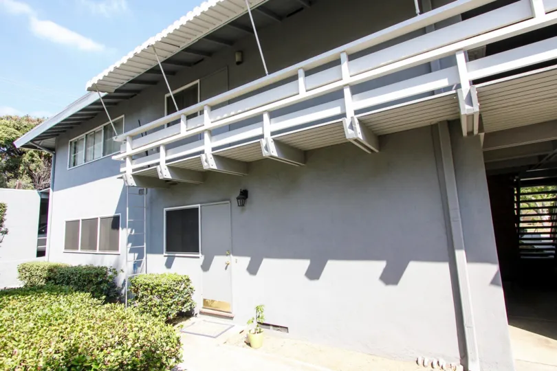 The balcony seen at 356 Cliff Dr