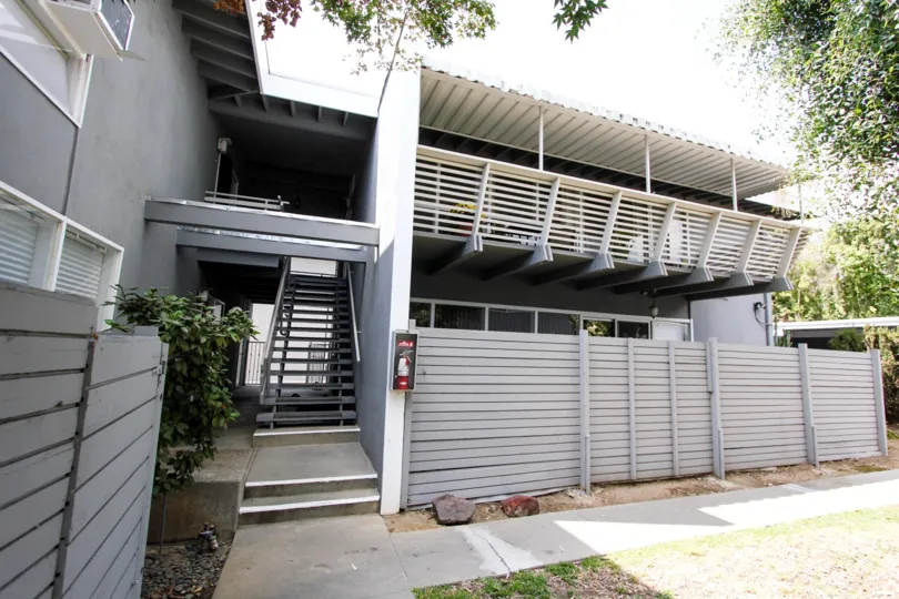 The stairs up to 365 Hastings Ranch Rd in Pasadena, California