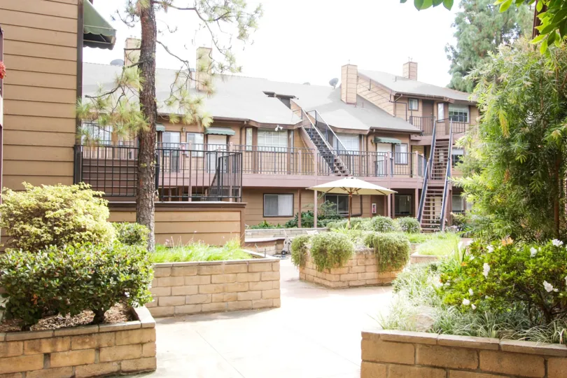 The numerous units seen at Alpine Village