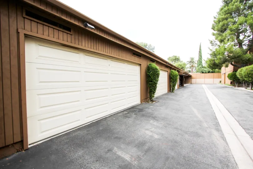 The garages at the Arlington Complex