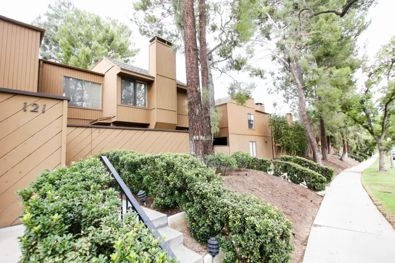 The landscaping around Arlington Complex in Pasadena, California