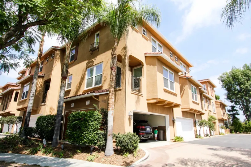 The view of Artisan Square in Pasadena, California