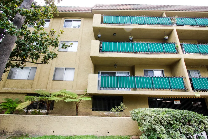 The balconies seen at Casa California