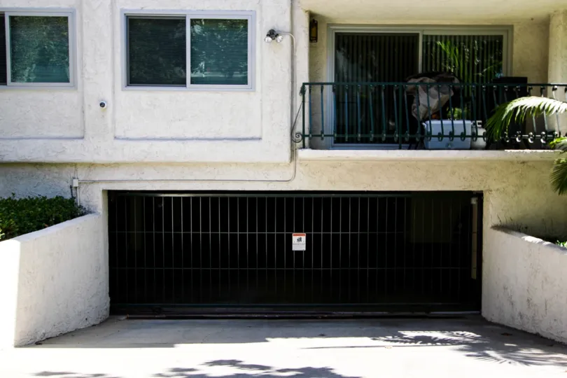 The parking for Casa Serena residents