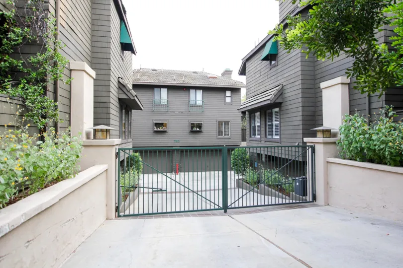 The parking access for residents of Cedar Ridge