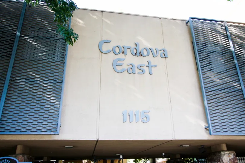 The name and address of the Cordova East building