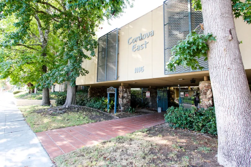 The entrance into Cordova East
