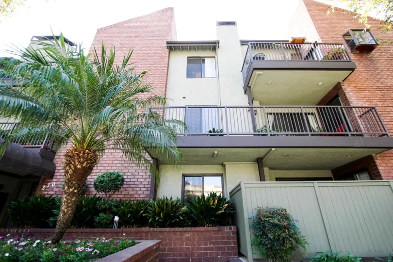 The trees around the Cordova Park Villas
