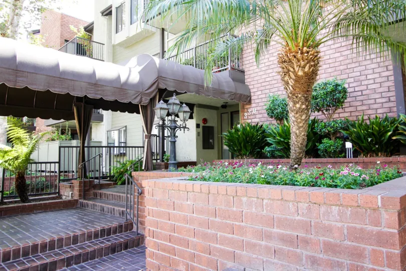 The entryway into the Cordova Park Villas