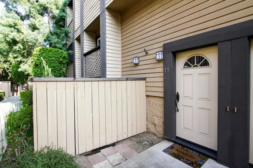 A unit entrance at Greenwood Village