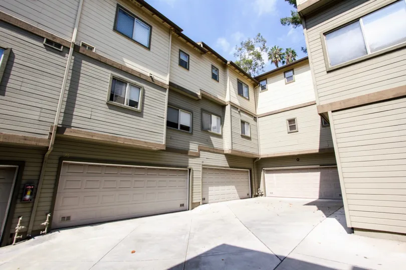 The garages seen at Hastings Ranch Terrace
