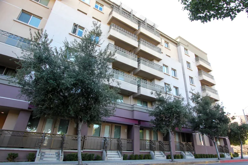 The balconies seen at Lake at Walnut