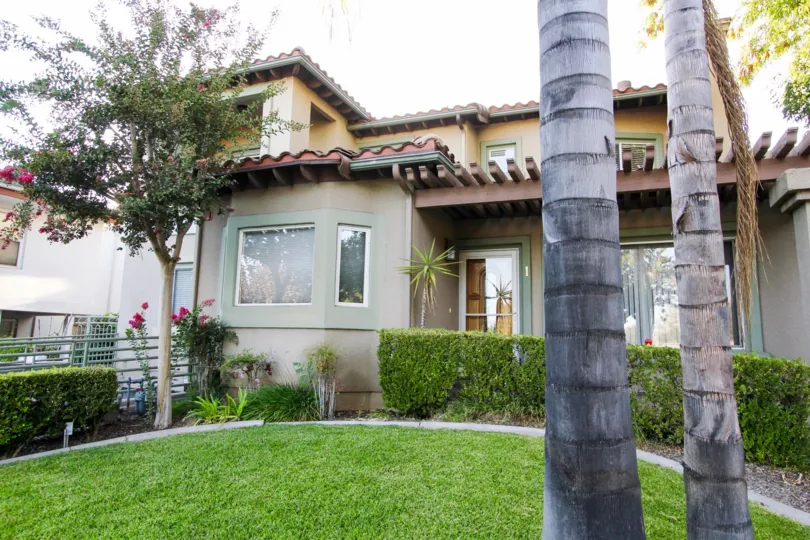 The yard in front of Mar Vista Gardens
