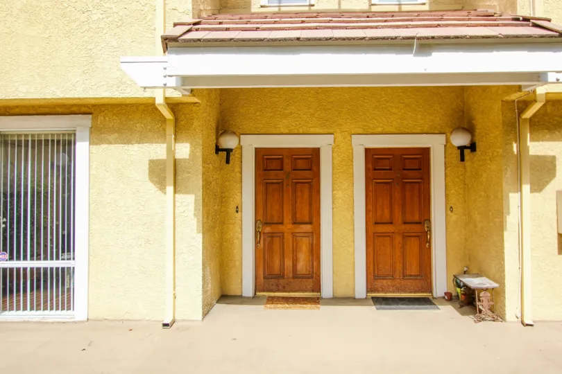 The doors into Oakland Gardens