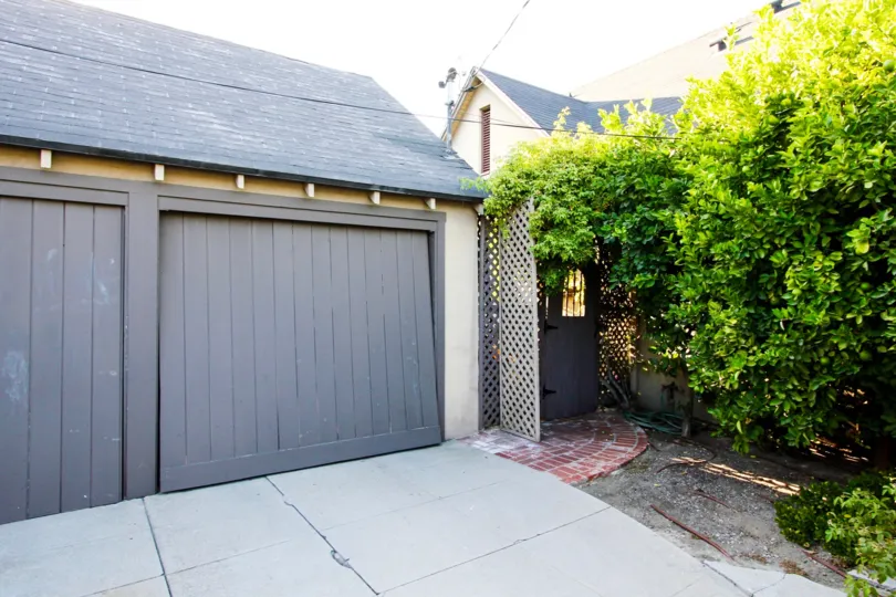The driveway at Orange Grove Terrace