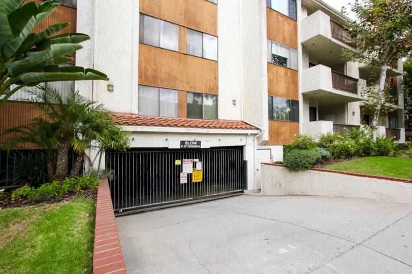 The parking garage at Park California