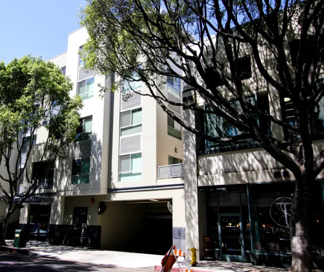 The parking for Pasadena Place