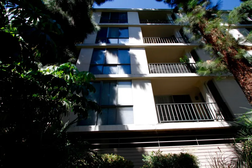 The balconies seen at the Regency Del Mar