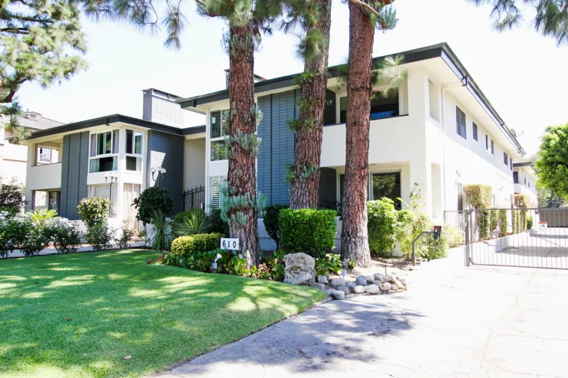 A view of Singing Woods located in Pasadena, California