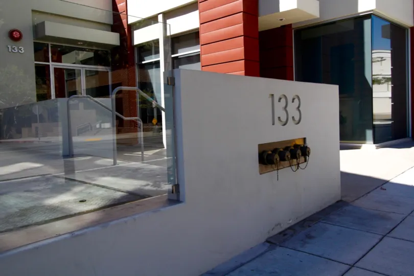 The address for The Burton in Pasadena, California